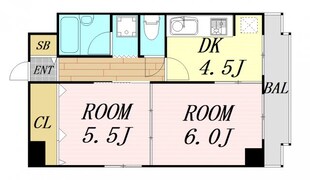 十三駅 徒歩7分 11階の物件間取画像